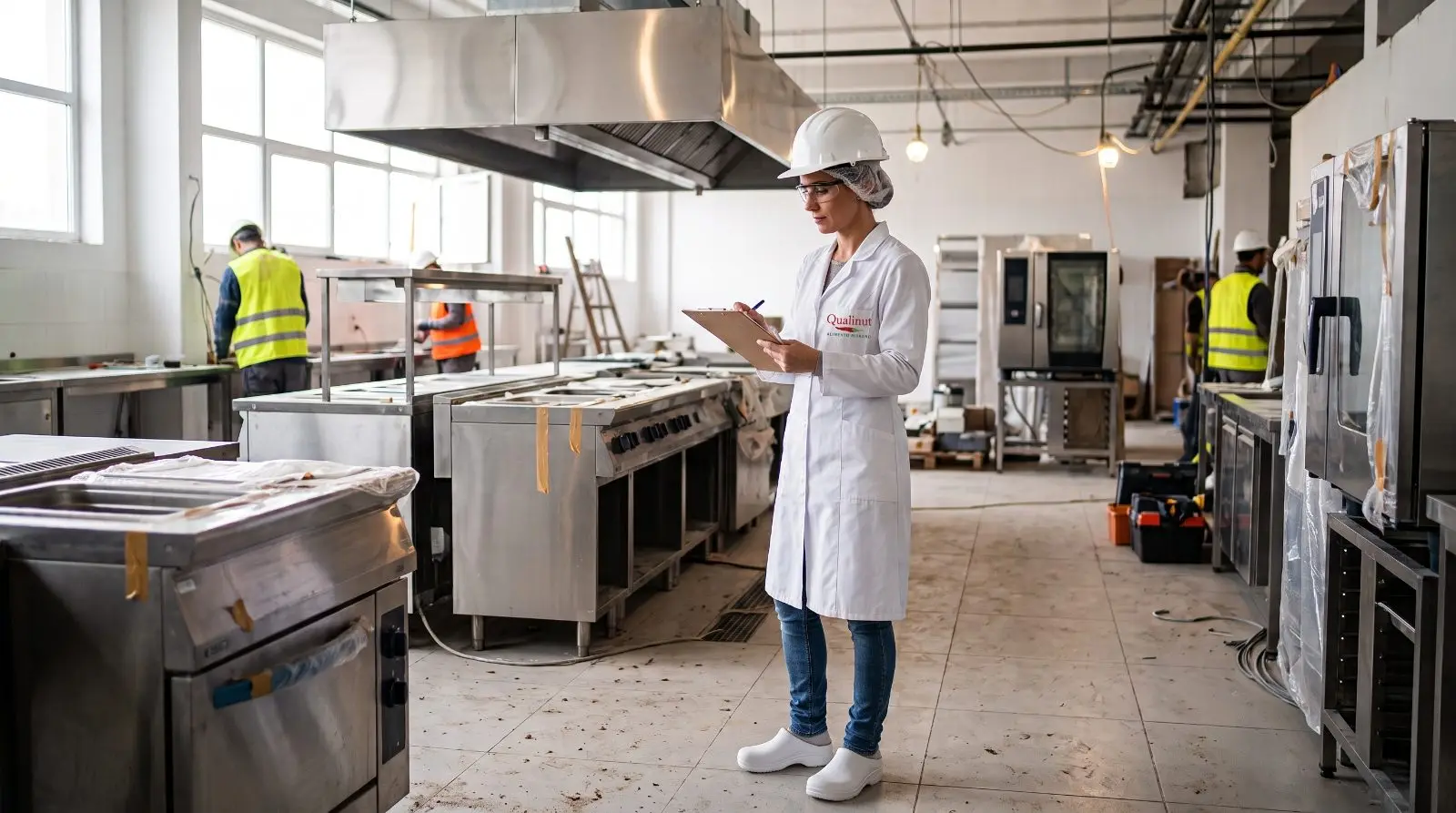 Acompanhamento de obra de cozinha industrial